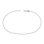 Petite Engravable Horizon Anklet James Avery