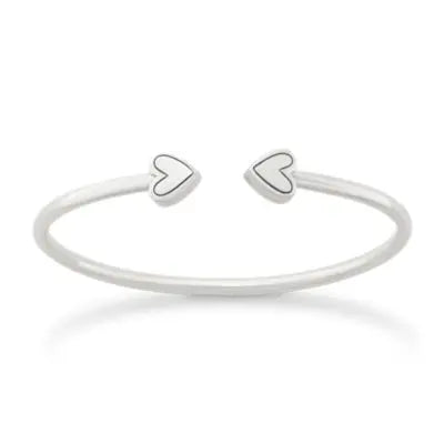 Two Hearts Flexible Cuff Bracelet James Avery