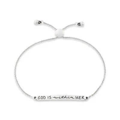 God is Within Her Slider Bracelet James Avery