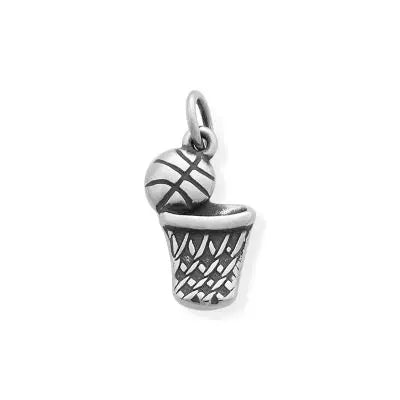Basketball Charm with Medium Curb Chain James Avery