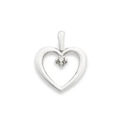 Heart with Diamond Pendant James Avery