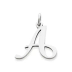 Large Script Initial Charm James Avery