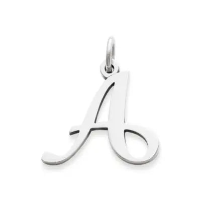 Large Script Initial Charm James Avery