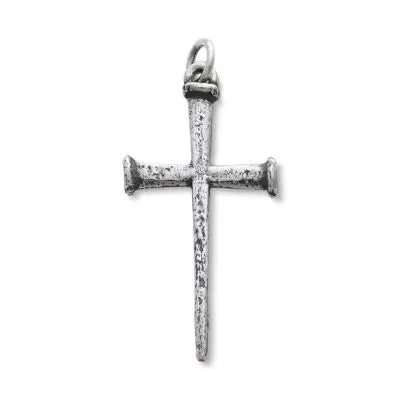 Nail Cross Pendant with Heavy Box Chain James Avery