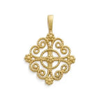 Twisted Wire Lacy Cross Pendant James Avery