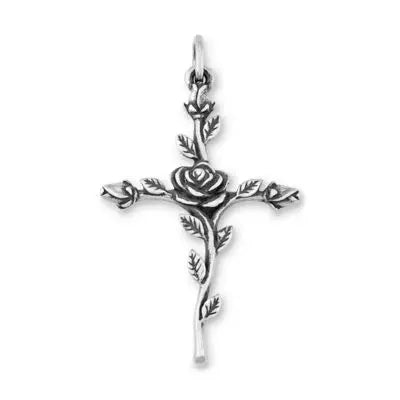 Rosebud Cross Pendant James Avery