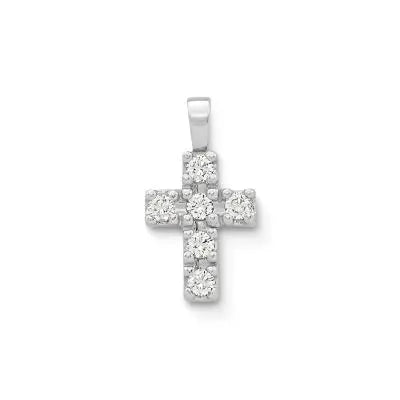 Petite Latin Cross Pendant with Diamonds James Avery