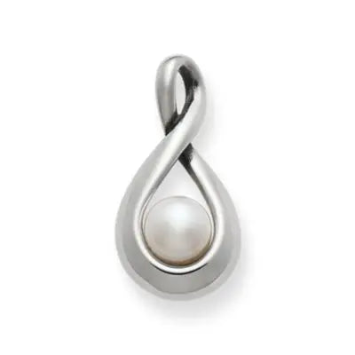Graceful Twist Pendant with Cultured Pearl James Avery