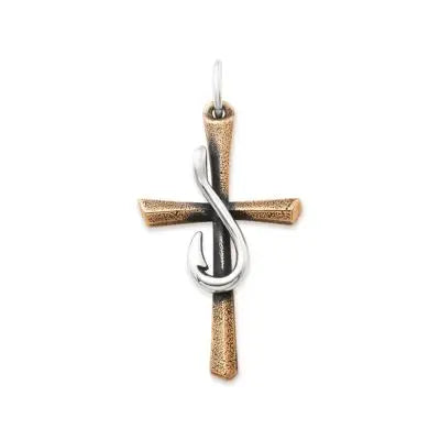 Fishers of Men Sculpted Cross Pendant James Avery