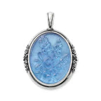 Sculpted Bluebonnet Layered Gemstone Pendant James Avery