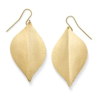 Repousse Leaf Dangle Earrings James Avery