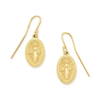 Virgin Mary Dangle Earrings James Avery