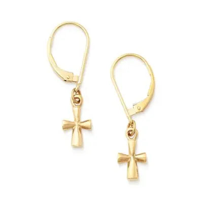 St. Teresa Cross Dangle Earrings James Avery