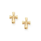 St. Teresa Cross Studs James Avery
