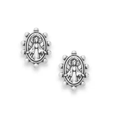 Virgin Mary Studs James Avery