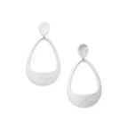 Hammered Open Drop Earrings James Avery