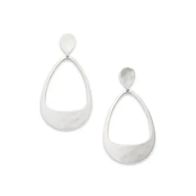 Hammered Open Drop Earrings James Avery