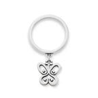 Small Spring Butterfly Charm Dangle Ring James Avery
