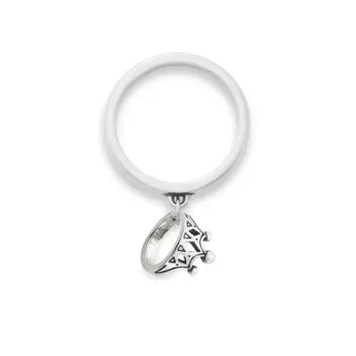 Tiny Tiara Charm Dangle Ring James Avery