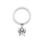 Tiny Bow Charm Dangle Ring James Avery