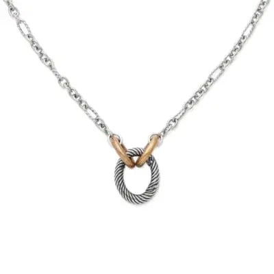 Oval Twist Changeable Charm Necklace James Avery