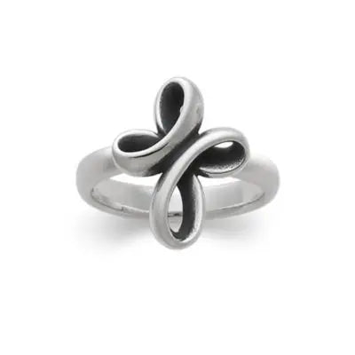 Eternal Ribbon Cross Ring James Avery
