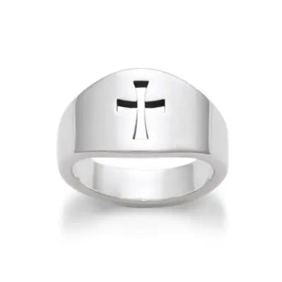 Wide Crosslet Ring James Avery