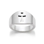 Wide Crosslet Ring James Avery