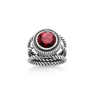 Twisted Wire Gemstone Ring James Avery