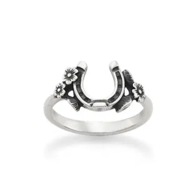 Floral Horseshoe Ring James Avery