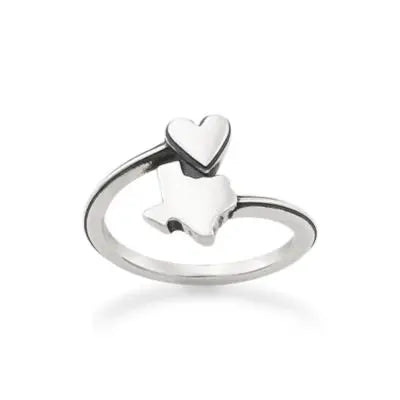 A Heart as Big as Texas Ring James Avery