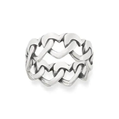 Chain of Hearts Ring James Avery