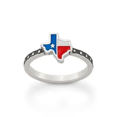 Enamel Lone Star State Ring James Avery