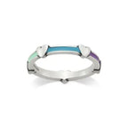 Enamel Band with Hearts Ring James Avery