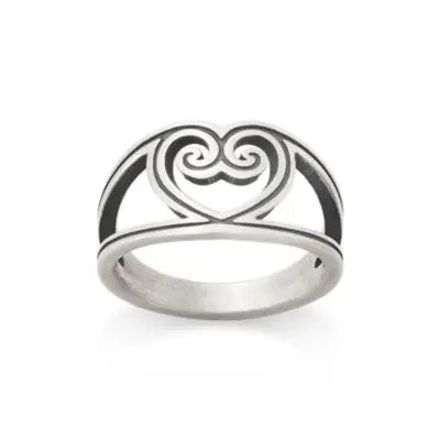 Traced Lines Heart Ring James Avery