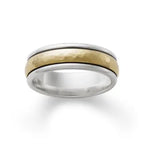 Narrow Hammered Simplicity Wedding Ring James Avery