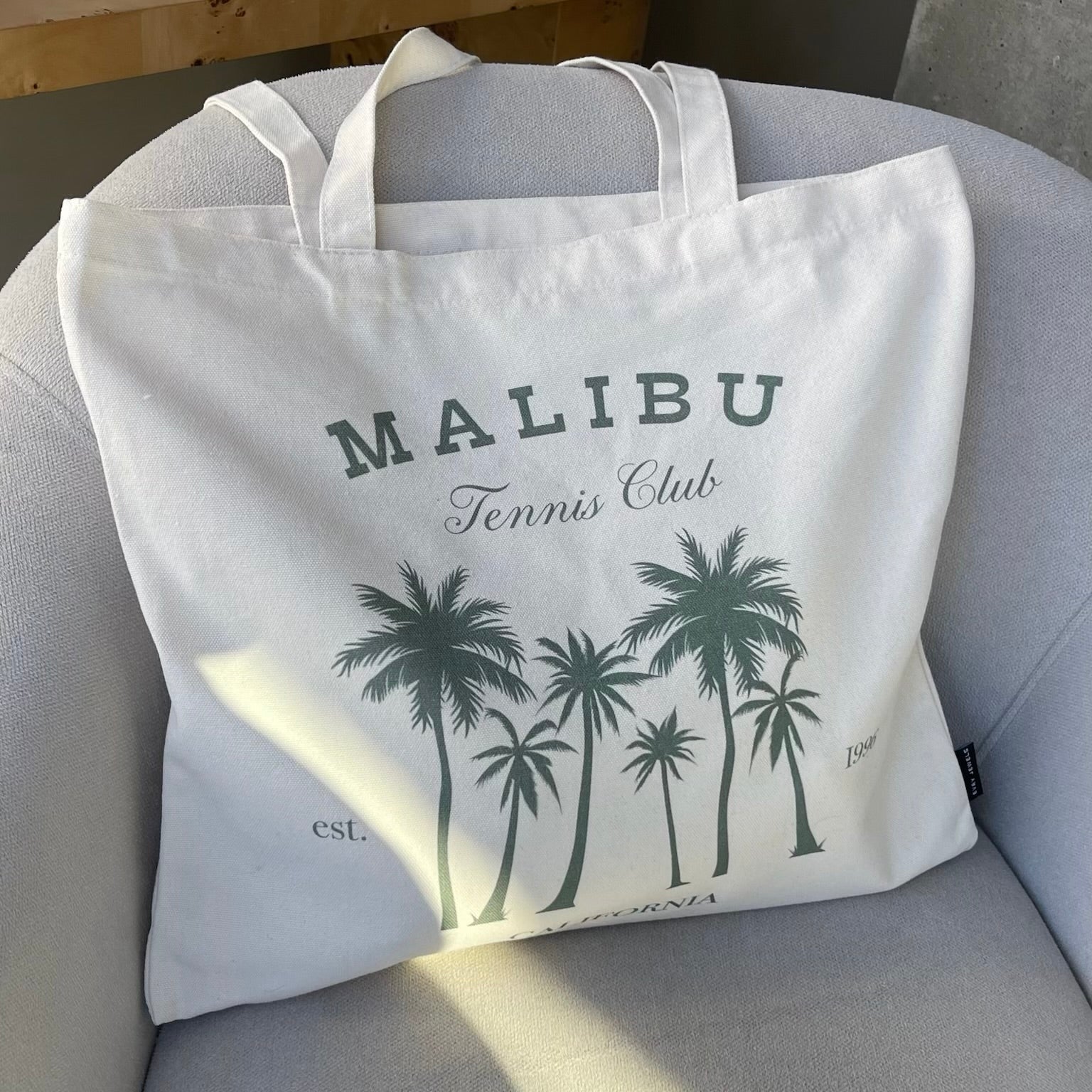 Malibu Tennis Club Tote Bag Lee