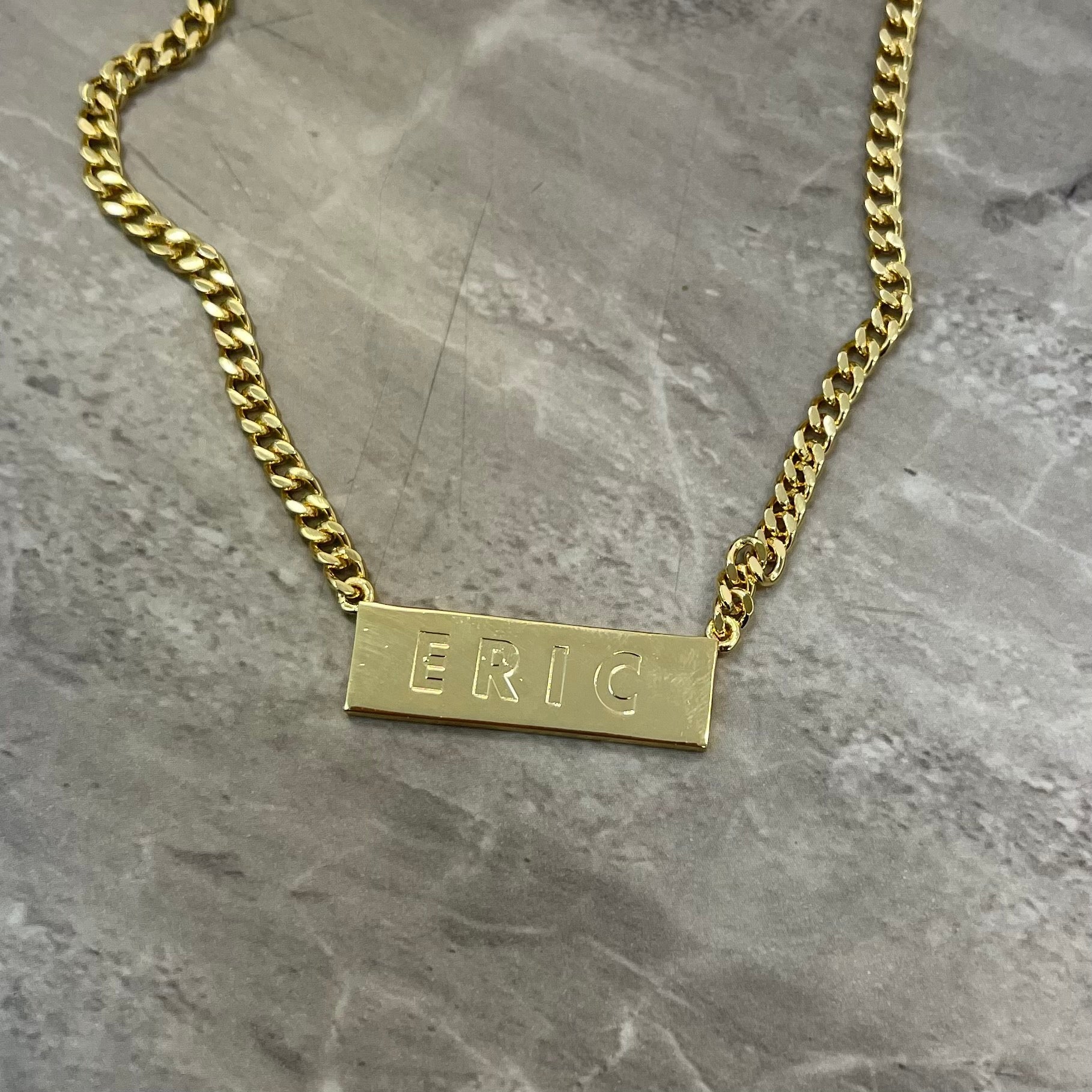 Men's Custom/Personalized Necklace Lee