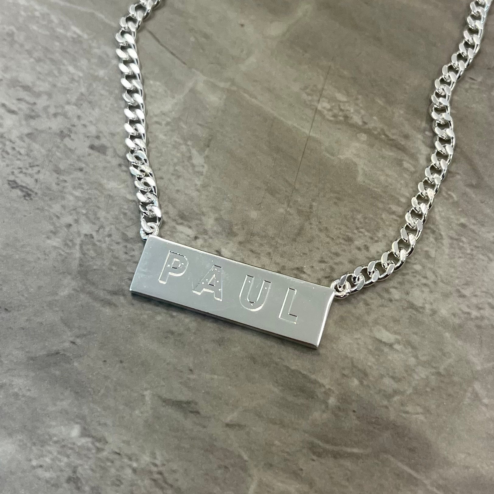 Men's Custom/Personalized Necklace Lee