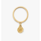 Mini Sunflower Charm Dangle Ring James Avery