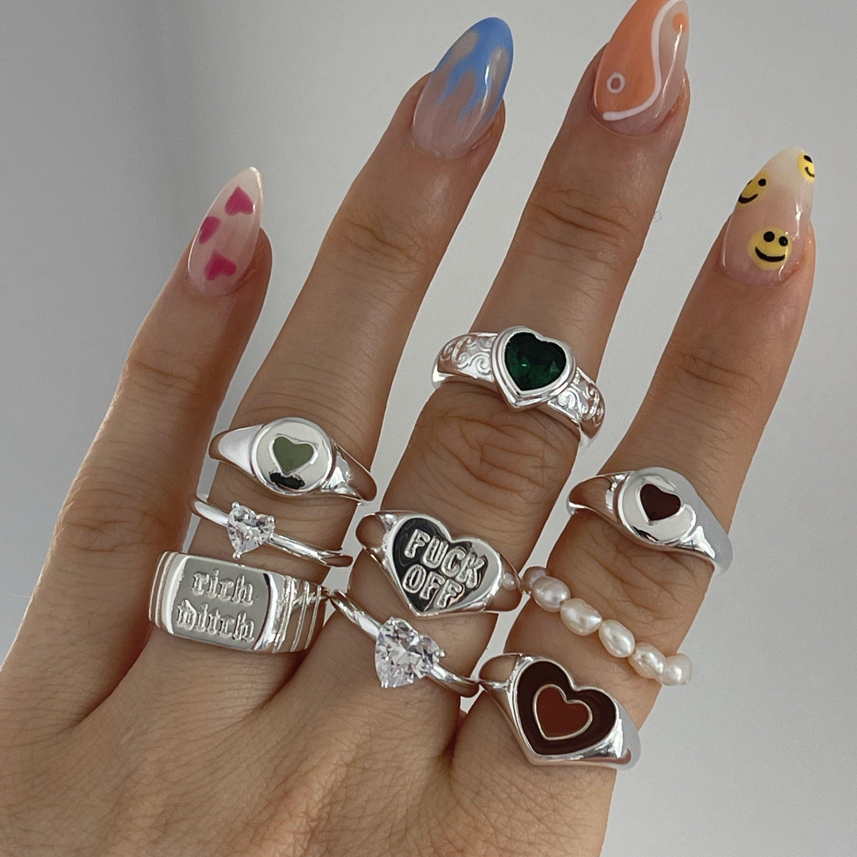 Mixed Signals Ring Lee