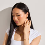 Starburst Initial Necklace Angel