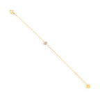 Initial Crystal Bracelet Angel