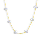 Pearl Embrace Necklace Angel