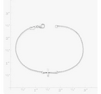 Petite Latin Cross Link Bracelet James Avery