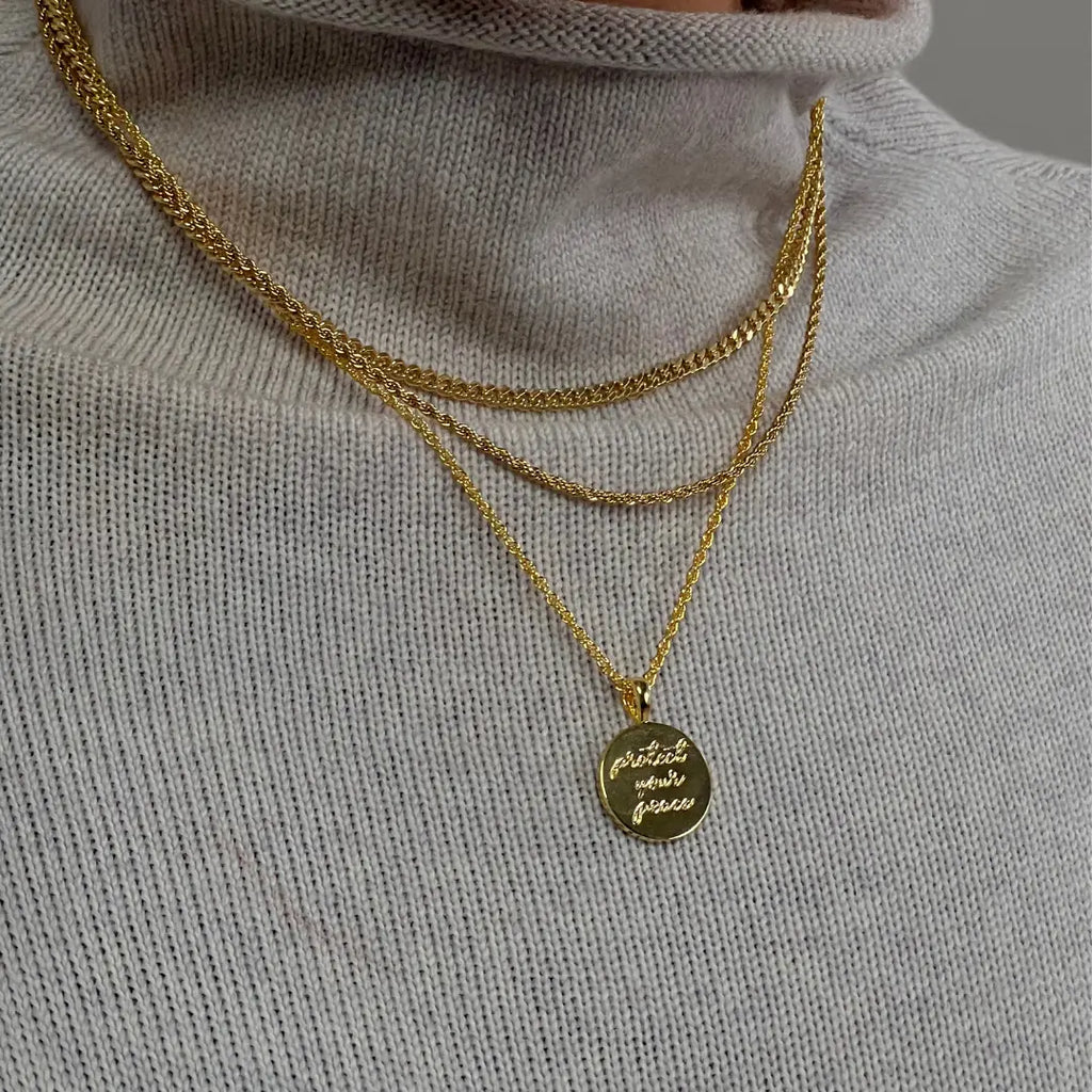 Protect Your Peace Necklace Lee