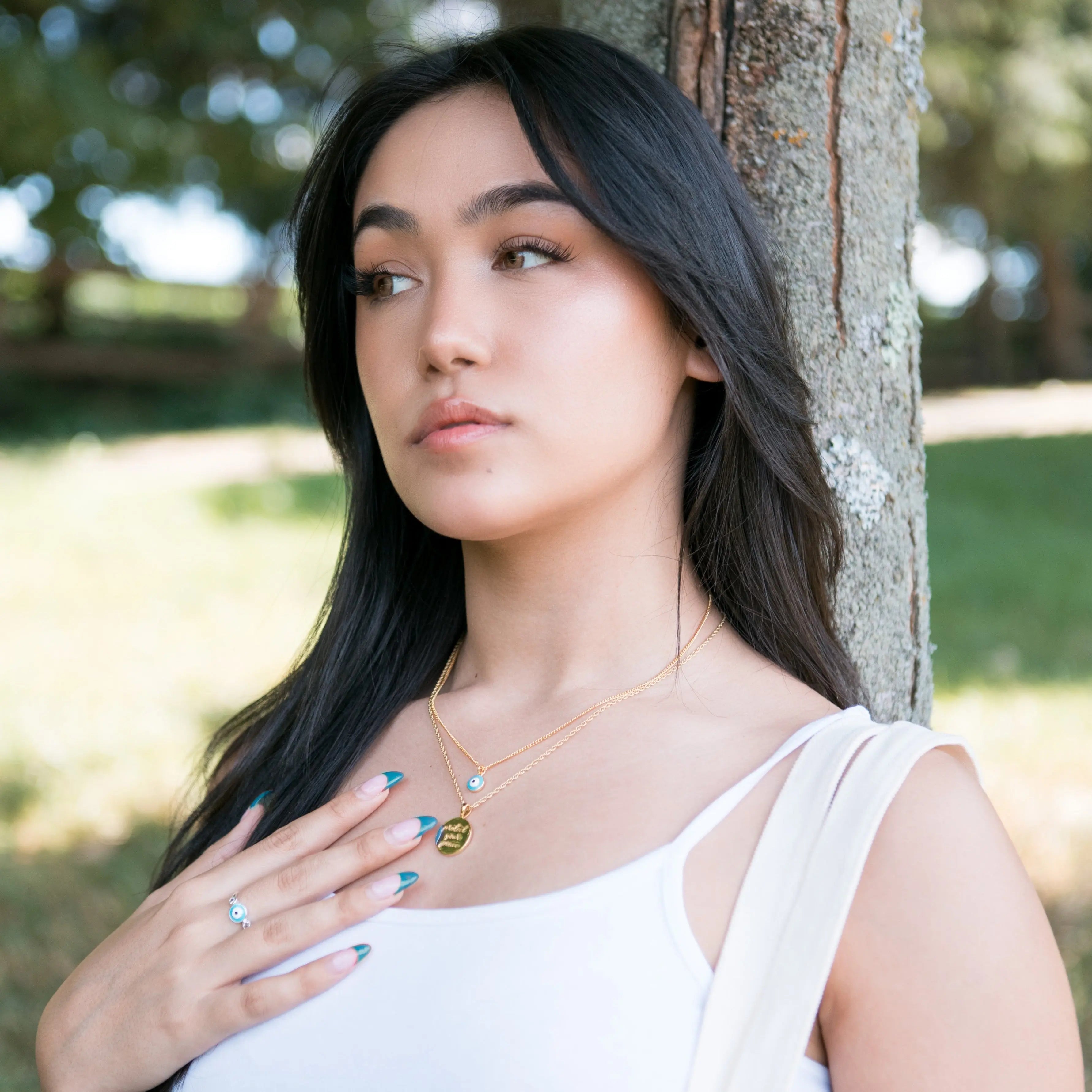 Protect Your Peace Necklace Lee