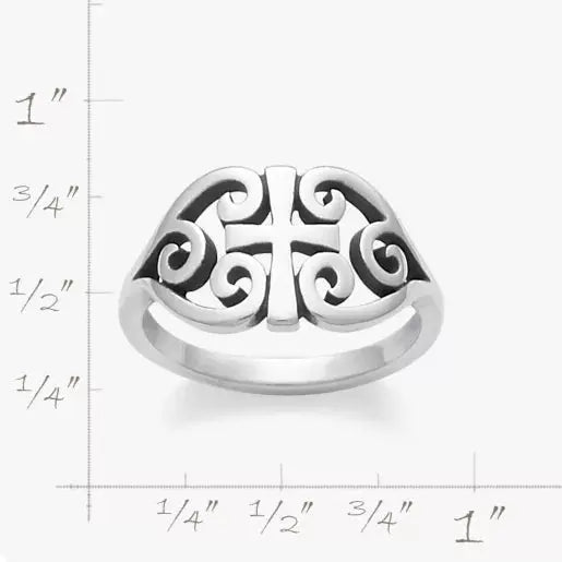 Scroll Cross Ring James Avery
