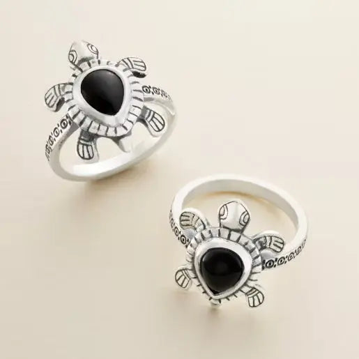 Turtle Gemstone Ring James Avery