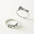 Love Script Ring James Avery